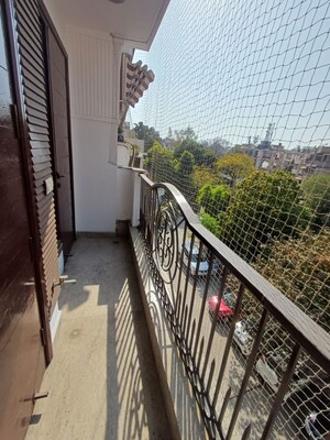 Balcony in 3 BHK Builder Floor at Lajpat Nagar Iii – for Rent