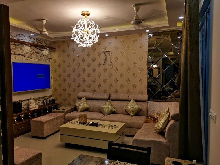 Living Room, omaxe-r2 3 Bedroom 1575 Sq.Ft. Apartment In Gomti Nagar Lucknow 10055050