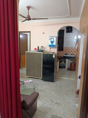 Living Room in 2 BHK Builder Floor at Amar Colony – for Rent