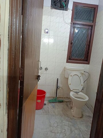 Bathroom in 2 BHK Builder Floor at Amar Colony – for Rent