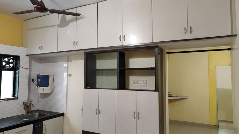 Kitchen, legacy-aqua-blue 1 Bedroom 560 Sq.Ft. Apartment In Ravet Pune 10055081