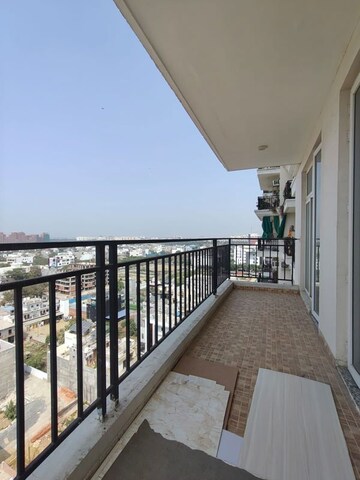 Balcony in 2 BHK Apartment at Omaxe The Palace, Gomti Nagar – for Rent