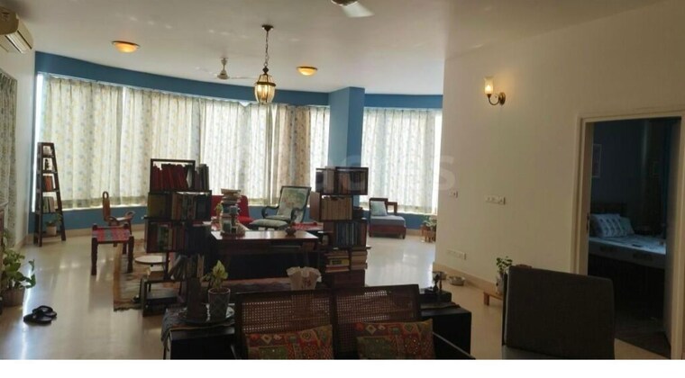 Living Room, emaar-the-palm-drive-the-sky-terraces 4 Bedroom 3800 Sq.Ft. Apartment In Sector 66 Gurgaon 10055151