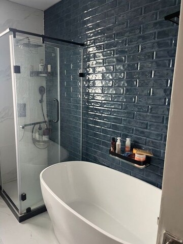 Bathroom in 4 BHK Apartment at Emaar The Palm Drive-The Sky Terraces, Sector 66 – for Sale