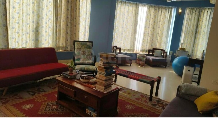 Living Room, emaar-the-palm-drive-the-sky-terraces 4 Bedroom 3800 Sq.Ft. Apartment In Sector 66 Gurgaon 10055151