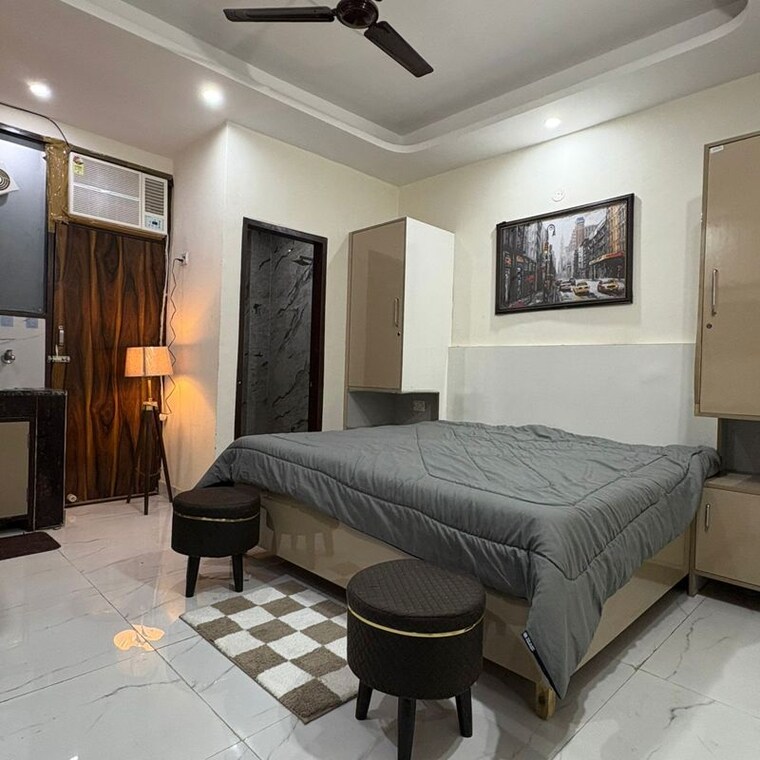 Living Room, dlf-city-phase-iii 1 RK 420 Sq.Ft. Builder Floor In Dlf Cyber City Gurgaon 10055170