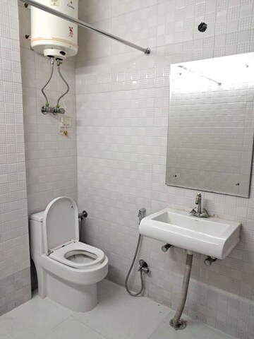 Bathroom in 2 BHK Builder Floor at Paryavaran Complex – for Rent