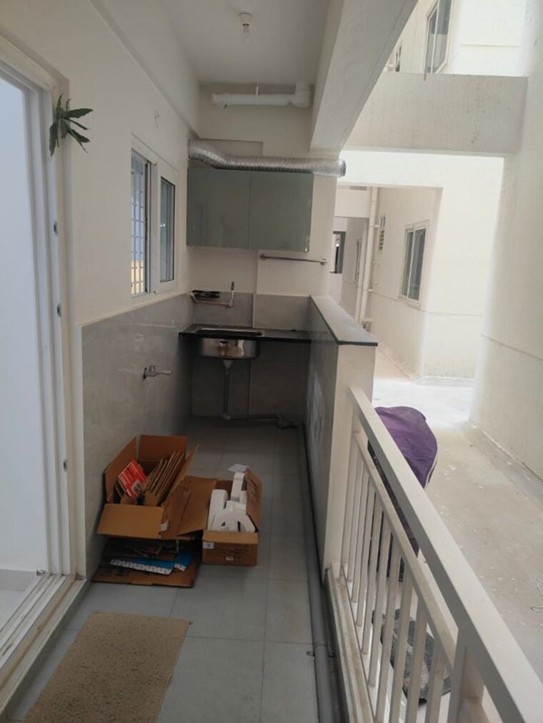 Balcony, sri-balaji-rose-woods 3 Bedroom 1390 Sq.Ft. Apartment In Kodigehalli Bangalore 9946478