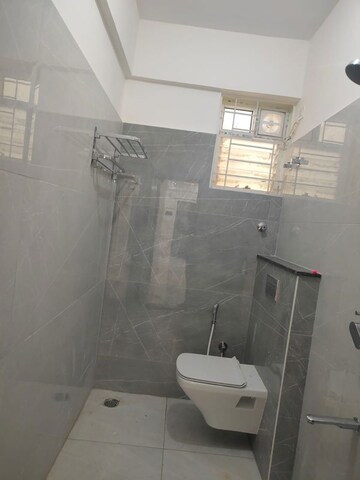 Bathroom in 3 BHK Apartment at Sri Balaji Rose Woods, Kodigehalli – for Rent