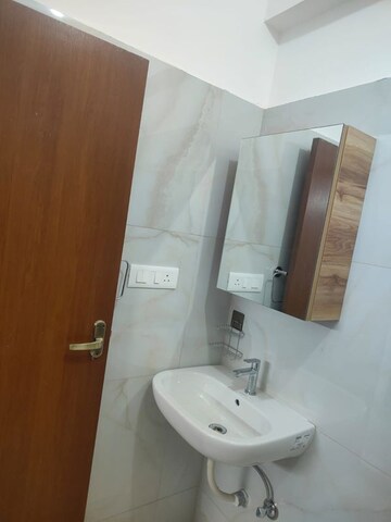 Bathroom in 3 BHK Apartment at Sri Balaji Rose Woods, Kodigehalli – for Rent