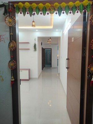 Building Lobby in 3 BHK Apartment at Sri Balaji Rose Woods, Kodigehalli – for Rent