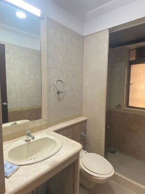 Bathroom in 2 BHK Apartment at Nahar Amaryllis Towers and Plaza, Chandivali – for Rent