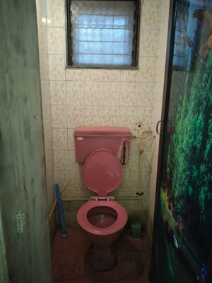 Bathroom in 1 BHK Apartment at Brightland Phase 1 CHS, Balkum Pada – for Rent