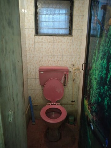 Bathroom in 1 BHK Apartment at Brightland Phase 1 CHS, Balkum Pada – for Rent