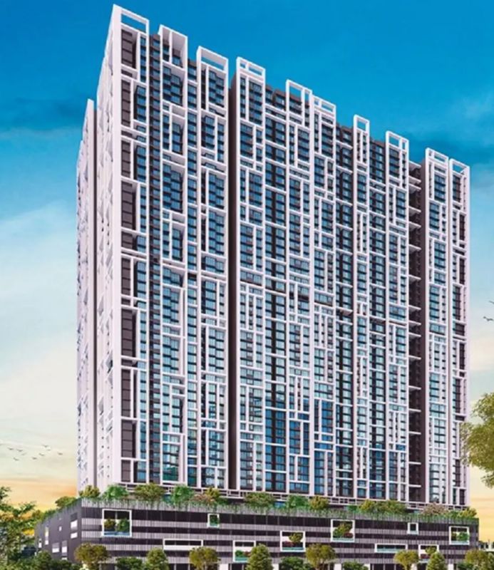 3 BHK Apartment For Rent in Dosti Eastern Bay
