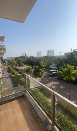 Balcony in 5 BHK Apartment at BPTP Amstoria, Sector 102 – for Rent