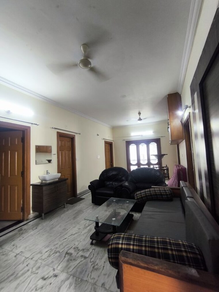 Living Room, anu-residency 3 Bedroom 2200 Sq.Ft. Apartment In Kondapur Hyderabad 10055242