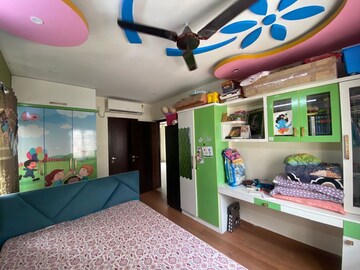 Bedroom in 3 BHK Apartment at Vajras Jasmine County, Puppalaguda – for Rent