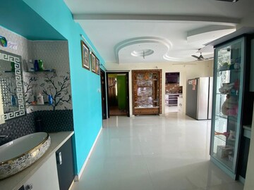 Building Lobby in 3 BHK Apartment at Vajras Jasmine County, Puppalaguda – for Rent