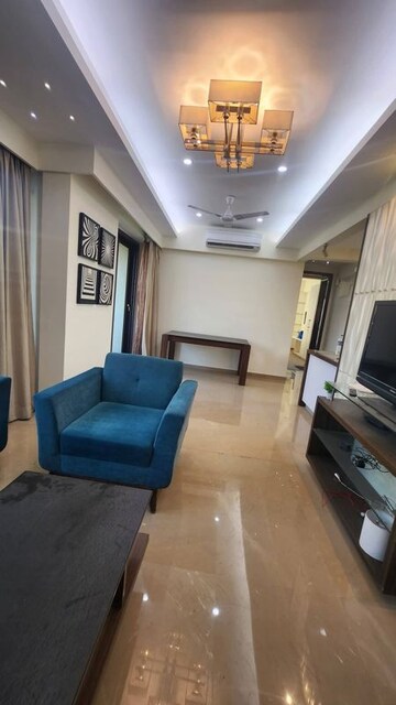 Living Room in 2 BHK Apartment at Versova – for Rent