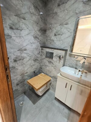 Kitchen in 4 BHK Builder Floor at RWA Residential Society Sector 46, Sector 46 – for Rent