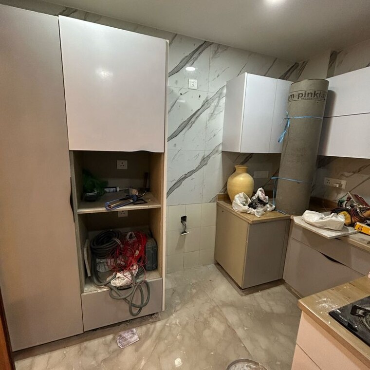 Kitchen, lajpat nagar 4 3 Bedroom 1800 Sq.Ft. Builder Floor In Lajpat Nagar 4 Delhi 10055314