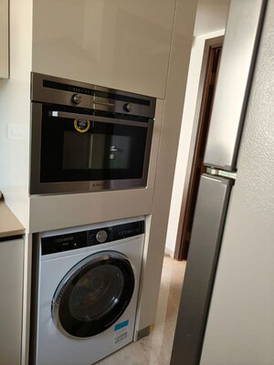 Kitchen in 1 BHK Apartment at Hiranandani Zen Maple, Powai – for Rent