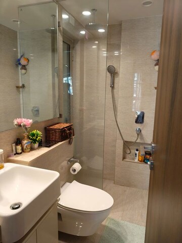 Attached Bathroom in 1 BHK Apartment at Hiranandani Zen Maple, Powai – for Rent