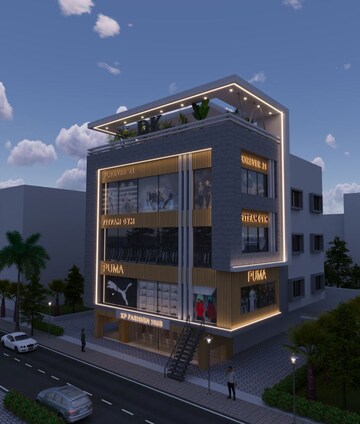  Shop – Exterior View View at Shilpa Society - for Rent