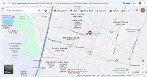  Shop – Map Location View at Shilpa Society - for Rent