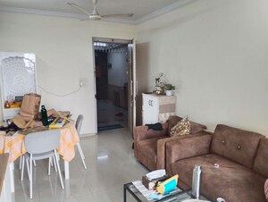 Living Room in 2 BHK Apartment at Jay Balaji CHS, Nerul Sector 6 – for Rent