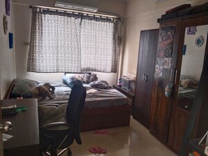 Living Room in 2 BHK Apartment at Jay Balaji CHS, Nerul Sector 6 – for Rent