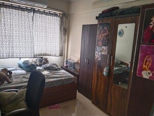 Bedroom in 2 BHK Apartment at Jay Balaji CHS, Nerul Sector 6 – for Rent