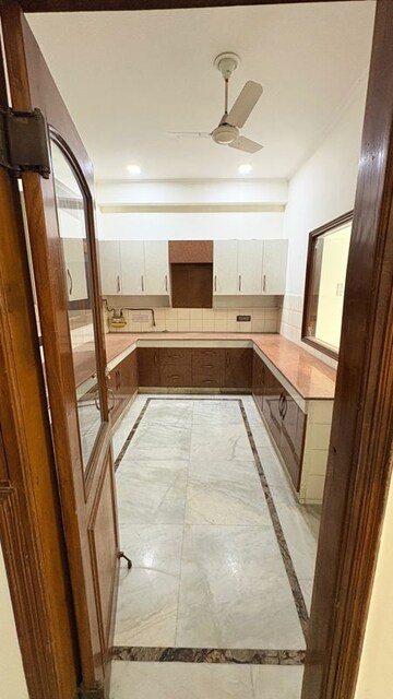 Kitchen in 3 BHK Builder Floor at Sukhdev Vihar – for Rent