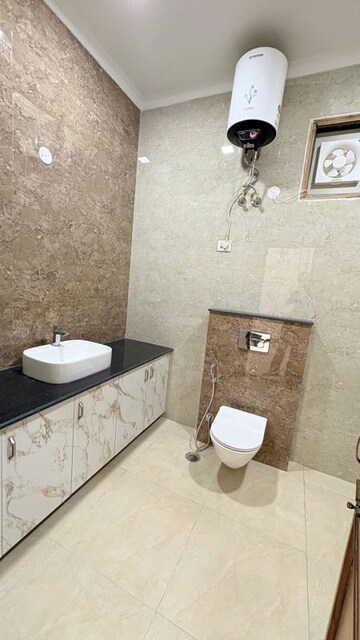 Bathroom in 3 BHK Builder Floor at Sukhdev Vihar – for Rent