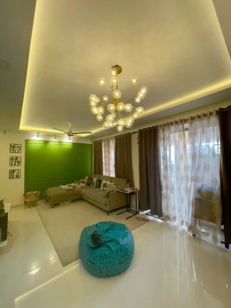 Living Room, mahalunge 2 Bedroom 830 Sq.Ft. Apartment In Mahalunge Pune 10050591