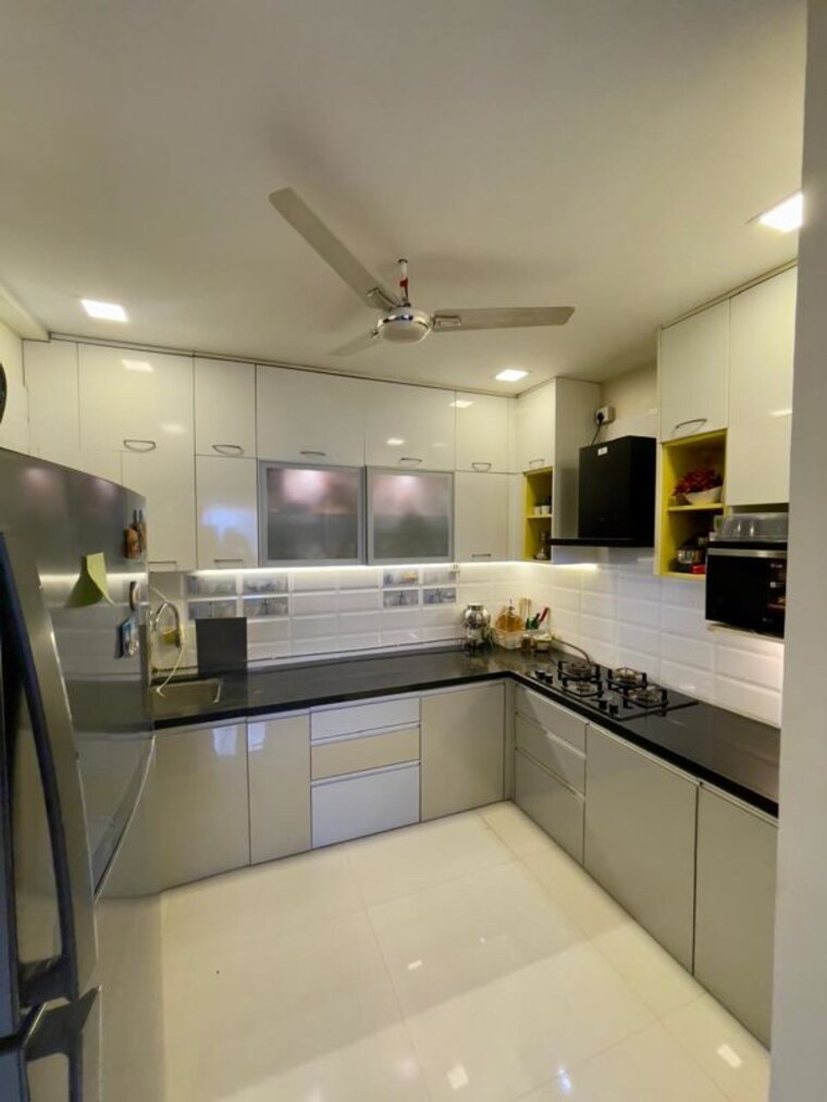 Kitchen, mahalunge 2 Bedroom 830 Sq.Ft. Apartment In Mahalunge Pune 10050591