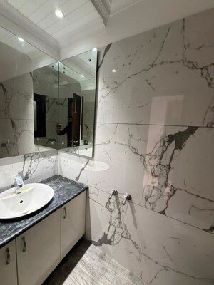 Bathroom in 5 BHK Builder Floor at Puri Vip Floors, Sector 81 – for Sale