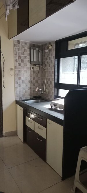 Kitchen in 1 BHK Apartment at Vrindavan CHS Worli, Worli – for Rent