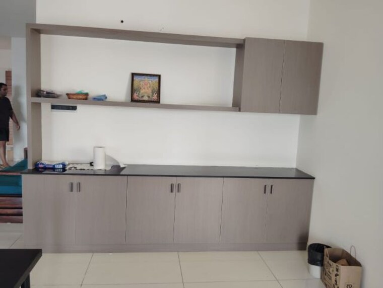 Kitchen, manbhum-around-the-grove 3 Bedroom 1870 Sq.Ft. Apartment In Financial District Hyderabad 10055426