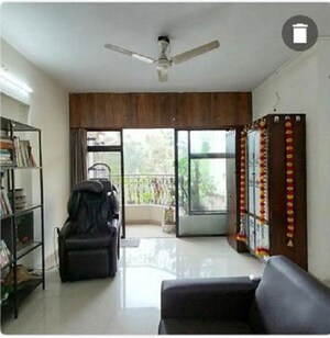 Living Room in 3 BHK Apartment at Serenity Heights, Malad West – for Sale