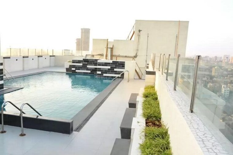 Swimming Pool, romell-diva 3 Bedroom 970 Sq.Ft. Apartment In Malad West Mumbai 10050276