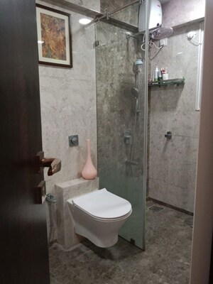 Bathroom in 3 BHK Apartment at Romell Diva, Malad West – for Sale