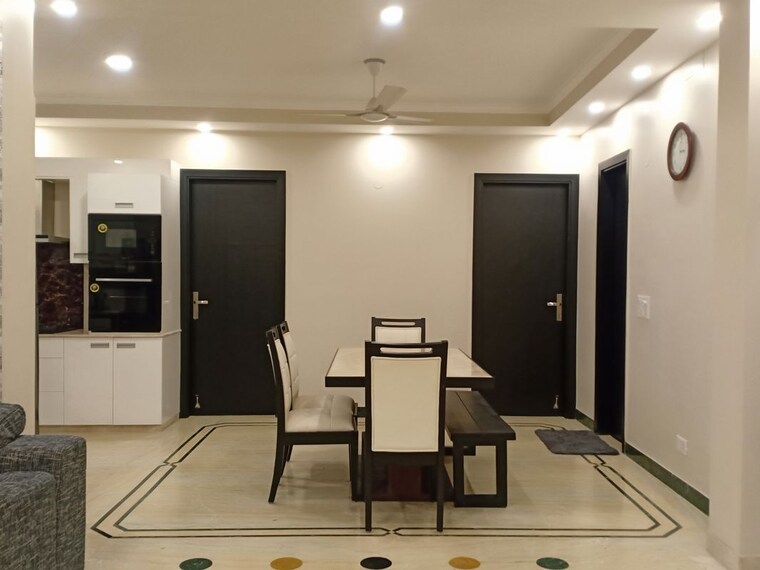 Living Room, malviya nagar 3 Bedroom 1800 Sq.Ft. Apartment In Malviya Nagar Delhi 10055439