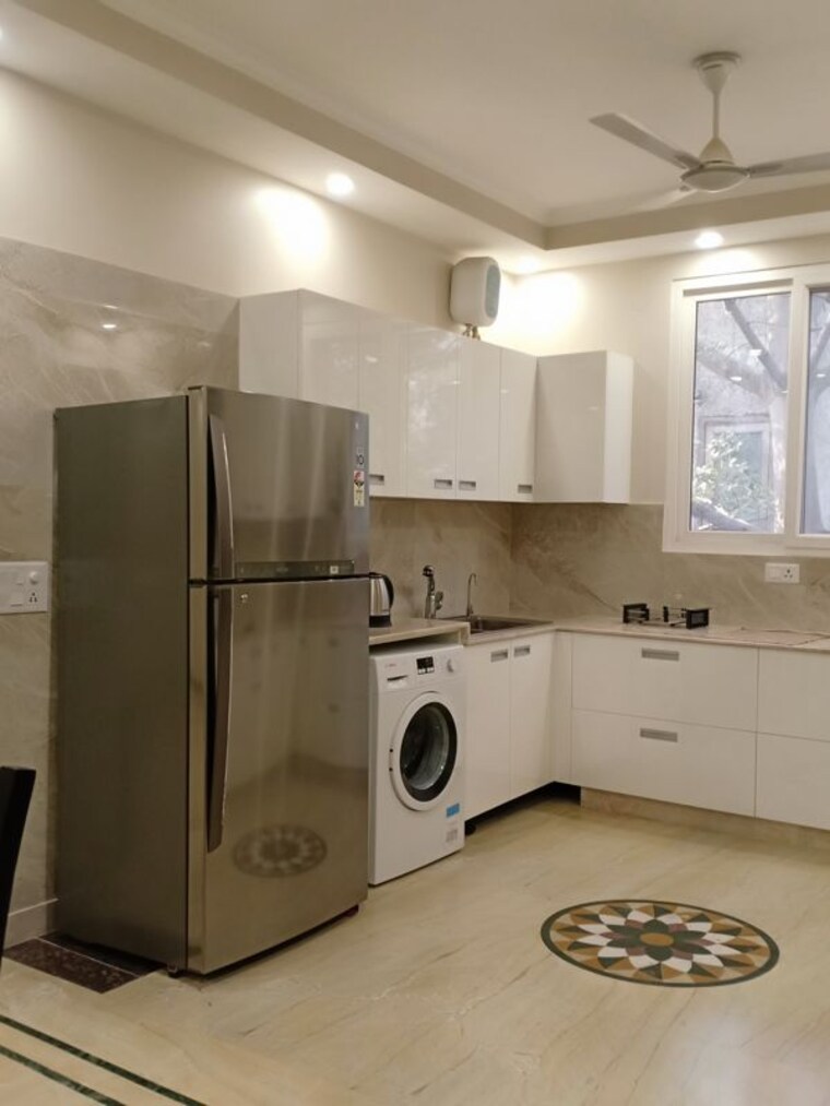 Kitchen, malviya nagar 3 Bedroom 1800 Sq.Ft. Apartment In Malviya Nagar Delhi 10055439