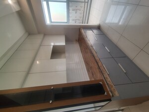 Kitchen in 3 BHK Apartment at Gulshan Bellina, Sector 16 Greater Noida – for Rent