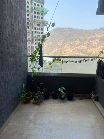 Balcony in 2 BHK Apartment at Mittal High Mont, Hinjewadi – for Rent