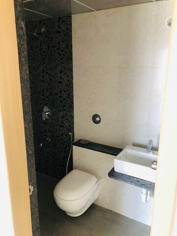 Bathroom in 2 BHK Apartment at Kohinoor Courtyard One, Wakad – for Rent