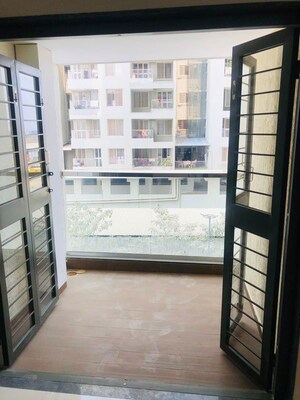Balcony in 2 BHK Apartment at Kohinoor Courtyard One, Wakad – for Rent