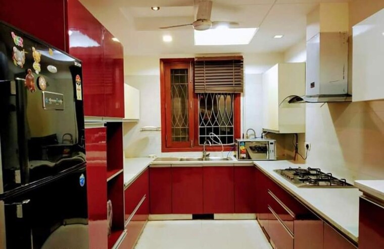 Kitchen, saket 4 Bedroom 2700 Sq.Ft. Apartment In Saket Delhi 10055480